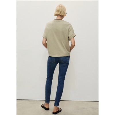 Jeans Pushup skinny tiro bajo