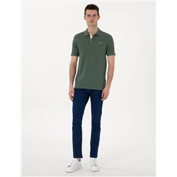 Haki Slim Fit Tişört