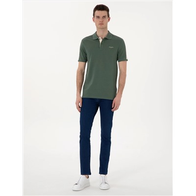 Haki Slim Fit Tişört