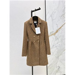 Эксклюзивный ограниченный выпуск!  Женское пальто с лацканами в стиле ретро🤎 ШАНЕЛ*Ь