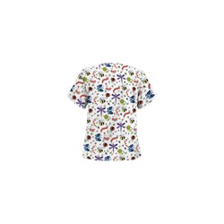UA A Bug's Life Grey Scrub Top
