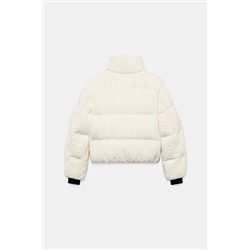 FAUX SHEARLING PADDED ANORAK 80% DOWN 20% FEATHER HEIQ XREFLEX™ RECCO® TECHNOLOGY SKI COLLECTION, CHARACTERISTICS