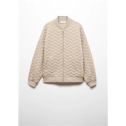 Chaqueta bomber acolchada