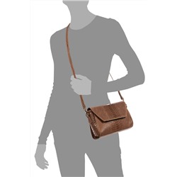 Bandolera de piel Marrón - Firenze Artegiani