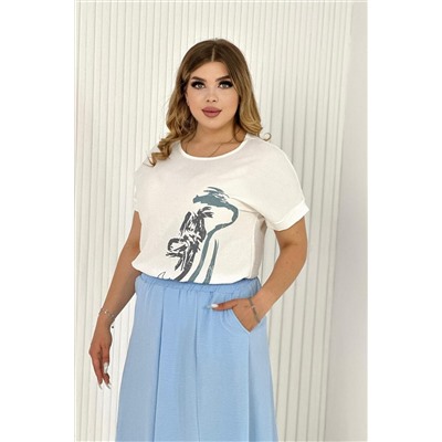 Костюм с юбкой 52323 НАТАЛИ #1023035