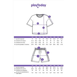 Комплект (Футболка+Шорты) PLAYTODAY, 1130956