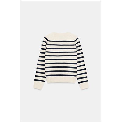 STRIPED KNIT JUMPER