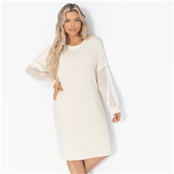 Платье комбинированное с сеткой, Ласкаю взгляд