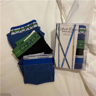 Мужские трусы боксеры   Calvi*n Klei*n  Набор из 3 шт