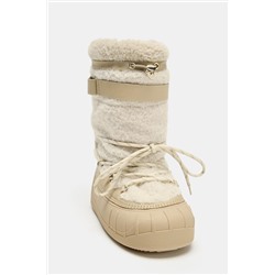 SHEARLING EFFECT ANKLE BOOTS SKI COLLECTION, CHARACTERISTICS