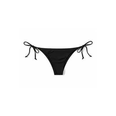 Braga bikini tanga tiras negra