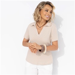 Футболка из 100% хлопка, Впервые и навсегда (беж)