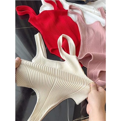 Эластичный женский боди ZAR*A  на тонких бретелях