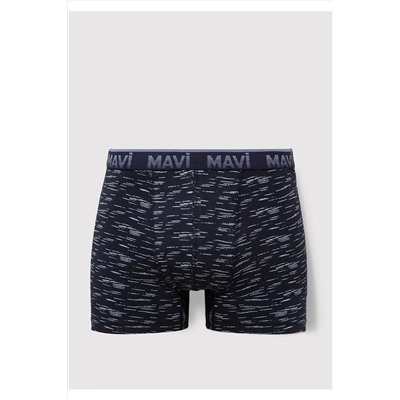 Mavi 3lü Lacivert Boxer 0910612-83097
