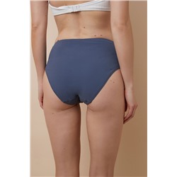 Braguita de biquini de talle alto Pampa Gris