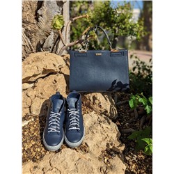 JOE SANCHEZ LAR 19408 MARINO+Ab.Zapatos PELLE Birkin/2 (720) Marino АКЦИЯ