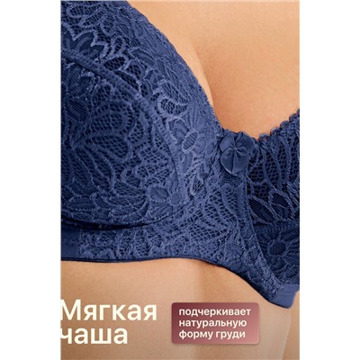 Бюстгальтер 71211 OIRO кружевной мягкая чаша 1 шт