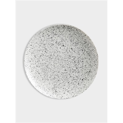 Тарелка закусочная, 20 см, пепел, Икра