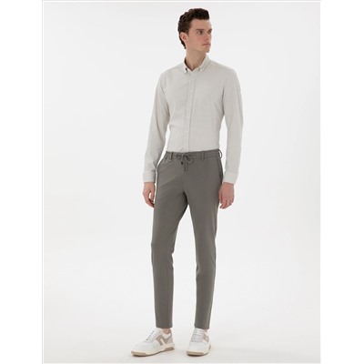 Haki Klasik Jogger Pantolon