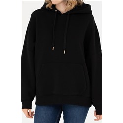 Kadın Siyah Sweatshirt