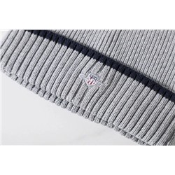 Мужской комплект шапка и шарф из смесовой шерсти  Gan*t