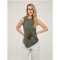 Зеленая блузка "Угол"