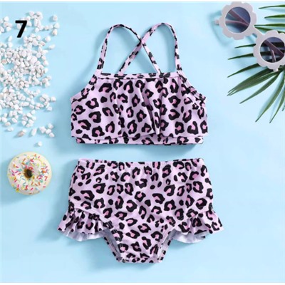 Купальник для девочек. 7 разных моделей (80-120)