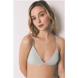 Sujetador triangular verde