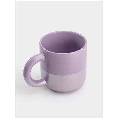 Кружка, 350 мл, лиловая, Горизонт