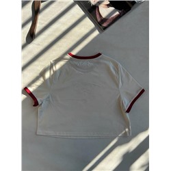 Укороченная женская футболка 2 цвета ГЕС*С