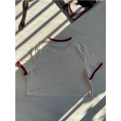 Укороченная женская футболка 2 цвета ГЕС*С