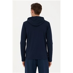 Erkek Lacivert Örme Hırka