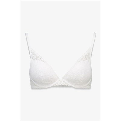 Sujetador BEAUTIFUL encaje floral blanco