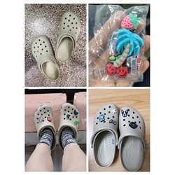 Croc*s с джибитсами, унисекс, экспортный магазин , модель весна 2024 года