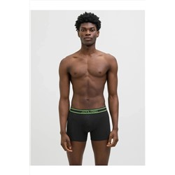 Jack & Jones 3'lü Desenli Boxer Paketi