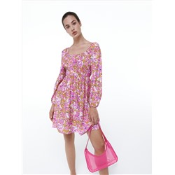 EcoVero™ Gemusterte Bluse