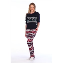 Женский домашний костюм с брюками 145