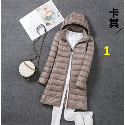 Легкая женская куртка на пуху