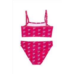 Kız Çocuk Pembe Bikini