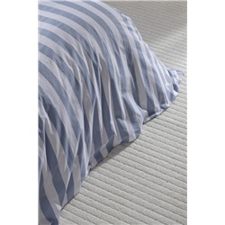 Avignon King Size %100 Pamuk Ranforce Baskılı Nevresim Takımı - İndigo