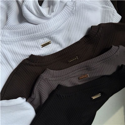 Женский эластичный лонгслив Athleci*a с приятным составом, экспорт