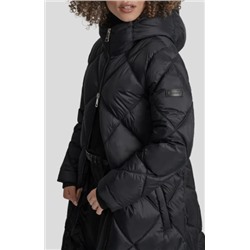 Diamond Quilted Puffer Coat DKNY