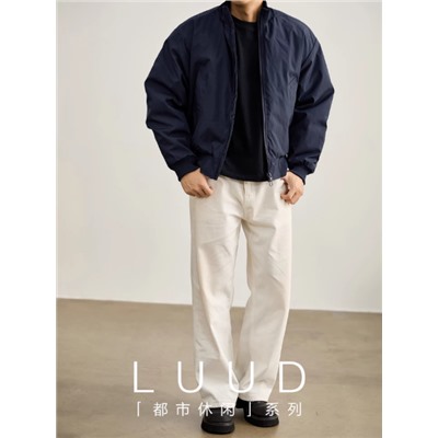 Мужская зимняя стеганая куртка с хлопковой подкладкой на двойной молнии