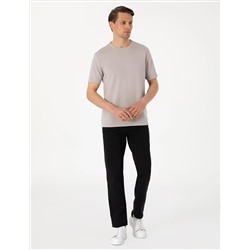 Antrasit Straight Fit Jean Pantolon