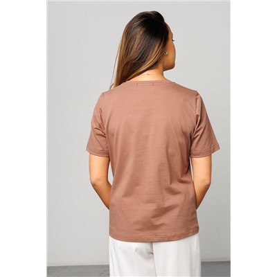 Футболка женская базовая 402BRN