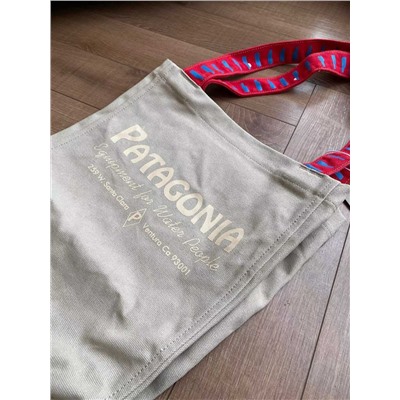 Стильная холщовая сумка маркет тоут   Patagoni*a