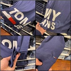 Классный лонгслив из плотного хлопка Tomm*y Hilfige*r ❌  Реплика 1:1. Ничем не отличается от оригинала