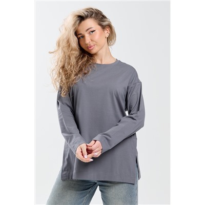 Лонгслив женский оверсайз 26014