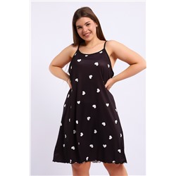 Сарафан летний на тонких бретельках больших размеров 5738