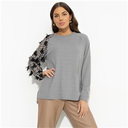 Свитшот с акцентным декором, Модная хроника (new)